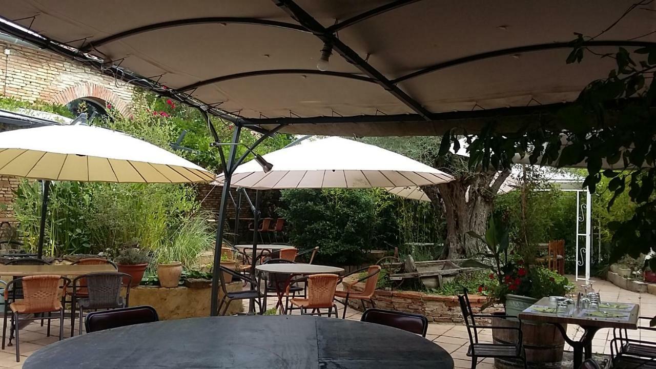 L'Alcove Hotel Restaurant Villematier Exterior foto